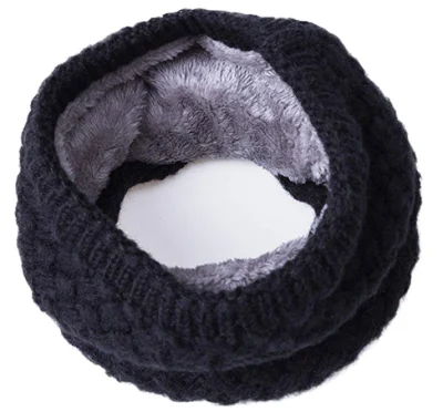 Sciarpa invernale di manifattura 100% poliestere calda e confortevole, regolabile, sciarpa invernale Antumn Infinity